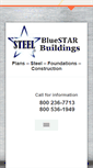 Mobile Screenshot of bluestarsteelbuildings.com
